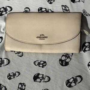 Coach Cream Wallet